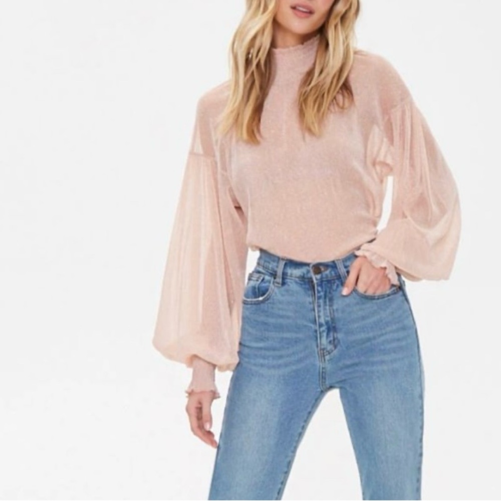Forever 21 soft pink blouse! Brand new with tags